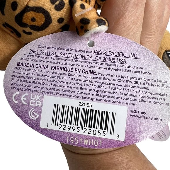 Disney Encanto Capybara Chispi And Jaguar Small Plush Jakks Toys Stuffed Animal - Picture 8 of 12